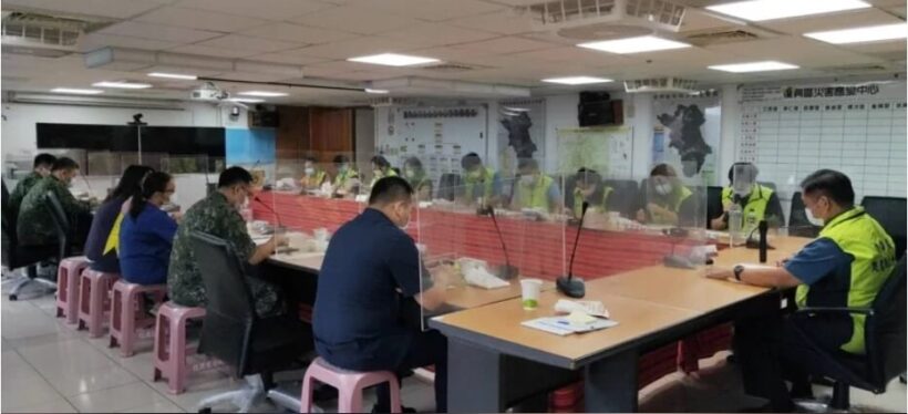 稍早市府宣布，桃園復興區下午3點起到明天停班停課