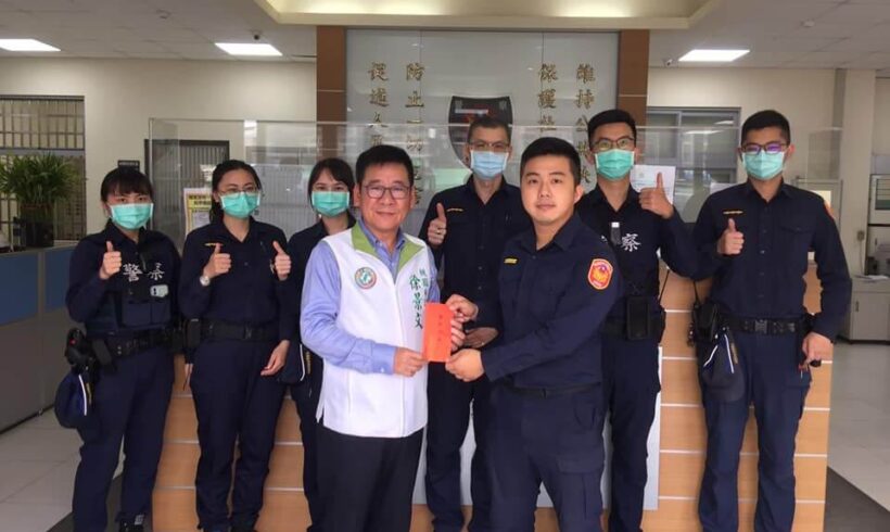 中壢分局【興國派出所】 頒發破案獎金