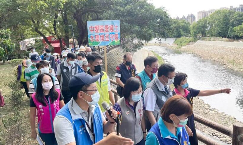 陪同燦哥市長視察▶️【新街溪福德橋至福州橋排水改善應急工程】竣工