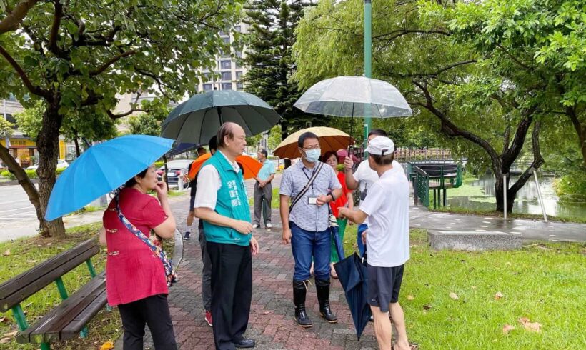 中壢區青塘園 ▶️民眾休憩椅設置場勘
