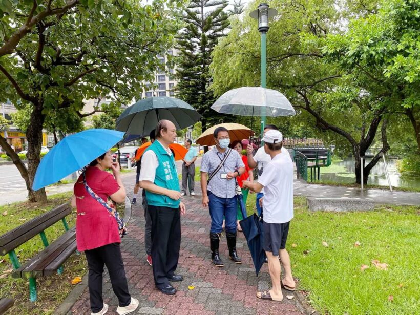 中壢區青塘園 ▶️民眾休憩椅設置場勘