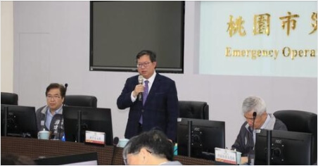 因應疫情，避免人潮聚集傳染，文燦市長宣布今年聯合法會取消