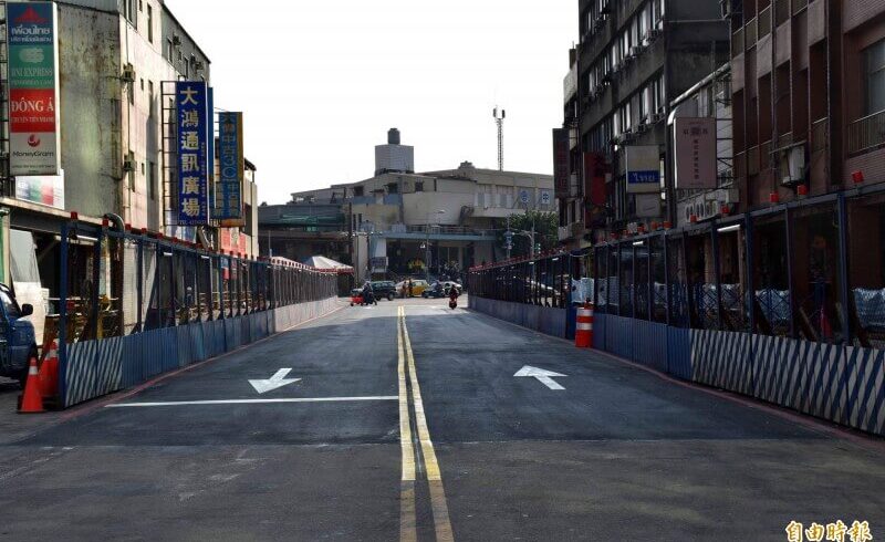 中壢元化路地下道封閉一年後 預計今年12月底前全面復舊完成
