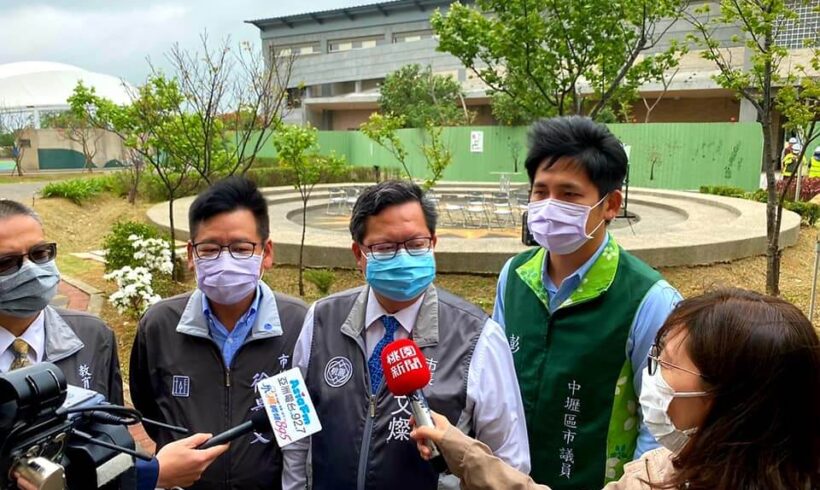 過嶺國中 「學生活動中心暨非營利幼兒園」新建工程視察