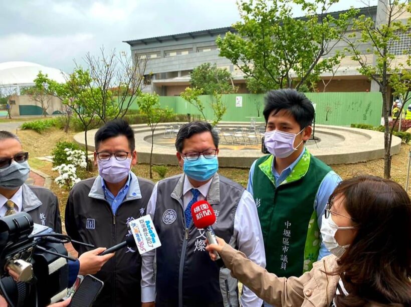 過嶺國中 「學生活動中心暨非營利幼兒園」新建工程視察