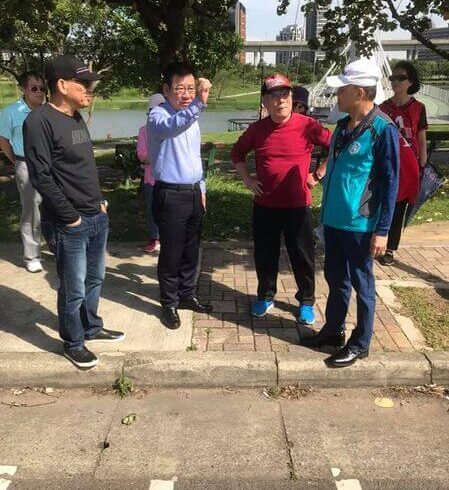 【會勘】 ▶️中壢青塘園周遭停車規劃事宜、池塘汚泥清理