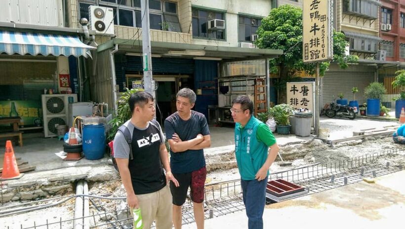 吉林二路83巷，排水溝改善