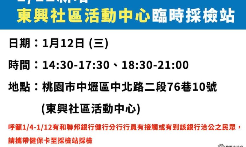 0112桃園個案公共場所足跡